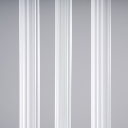Lampa wisząca Arche biała Sollux - 3 tuby, 20cm - Sklep Sollux
