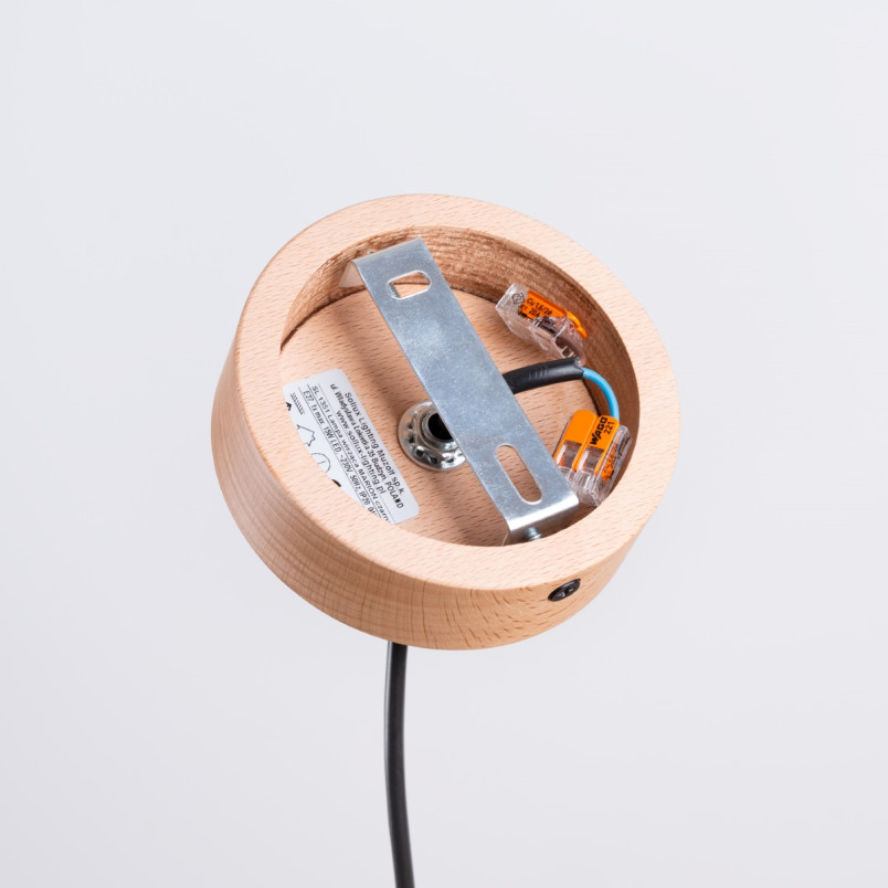 Lampa wisząca Marion czarna Sollux | Skandynawski design