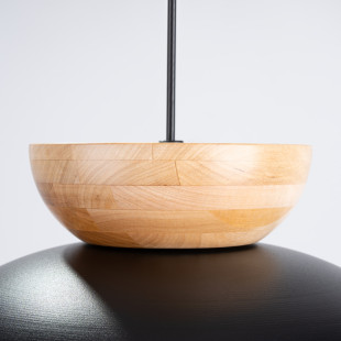 Lampa wisząca Marion czarna Sollux | Skandynawski design