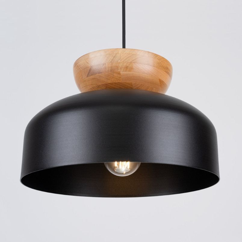 Lampa wisząca Marion czarna Sollux | Skandynawski design