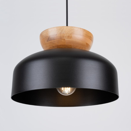 Lampa wisząca Marion czarna Sollux | Skandynawski design