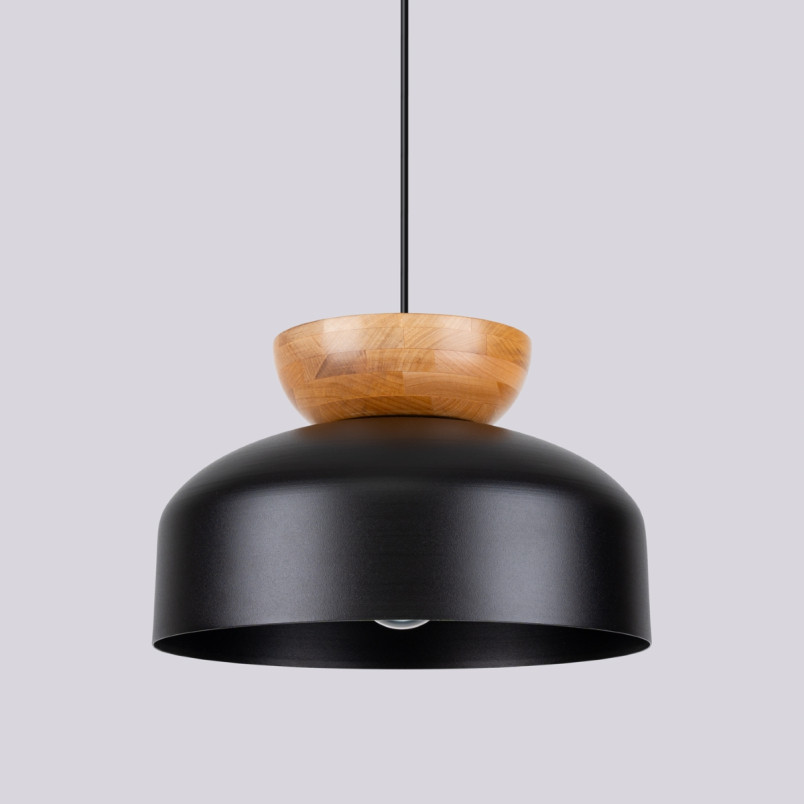Lampa wisząca Marion czarna Sollux | Skandynawski design