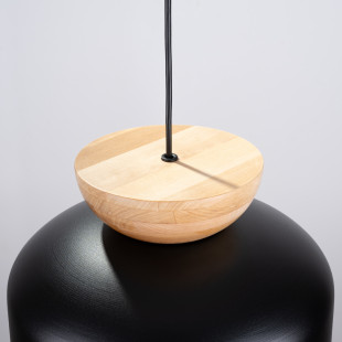 Lampa wisząca Marion czarna Sollux | Skandynawski design