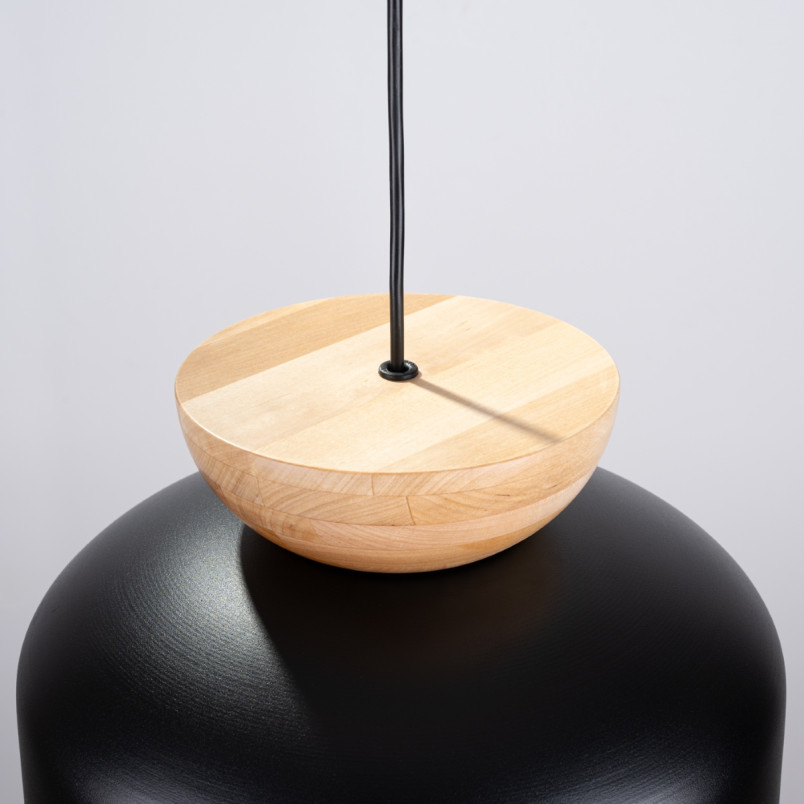 Lampa wisząca Marion czarna Sollux | Skandynawski design