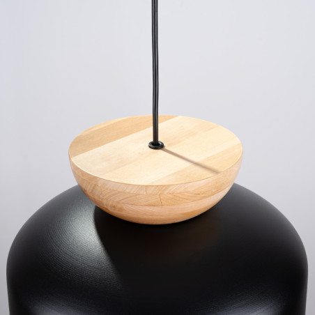 Lampa wisząca Marion czarna Sollux | Skandynawski design