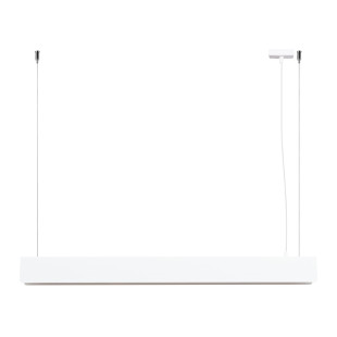 Lampa wisząca Spark 100cm biała Sollux | Nowoczesny design