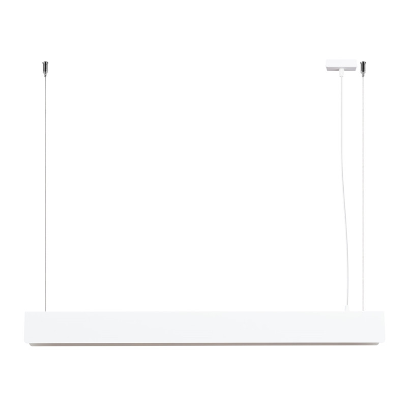 Lampa wisząca Spark 100cm biała Sollux | Nowoczesny design