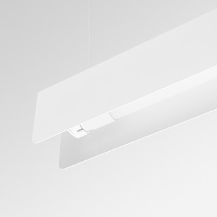 Lampa wisząca Spark 100cm biała Sollux | Nowoczesny design