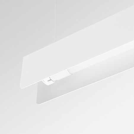Lampa wisząca Spark 100cm biała Sollux | Nowoczesny design