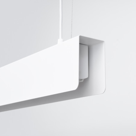 Lampa wisząca Spark 100cm biała Sollux | Nowoczesny design