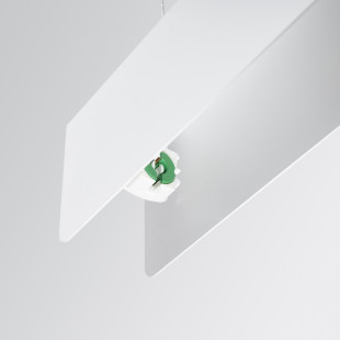 Lampa wisząca Spark 100cm biała Sollux | Nowoczesny design