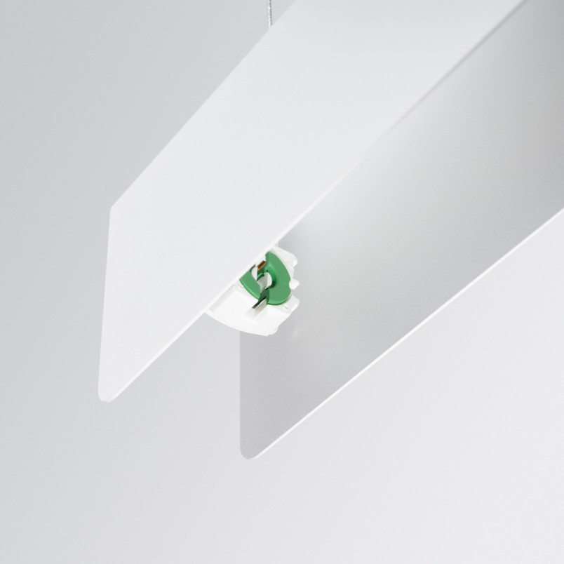 Lampa wisząca Spark 100cm biała Sollux | Nowoczesny design