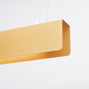 Lampa wisząca Spark 100cm złota Sollux - Elegancki design