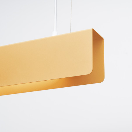Lampa wisząca Spark 100cm złota Sollux - Elegancki design