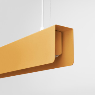 Lampa wisząca Spark 100cm złota Sollux - Elegancki design