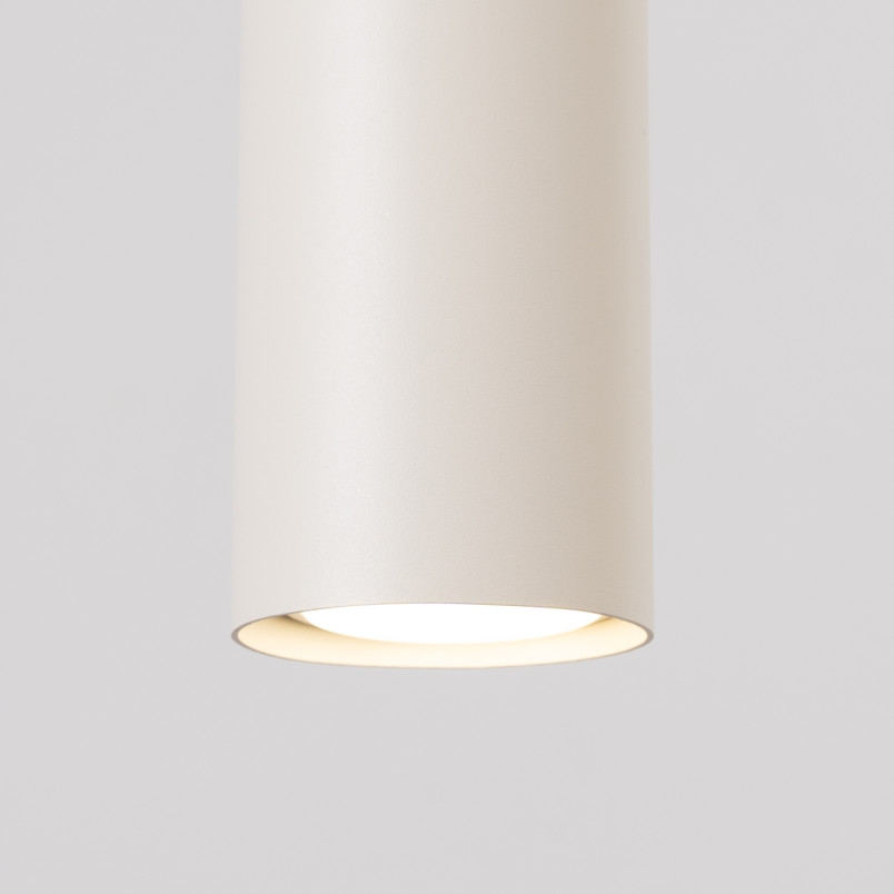 Lampa wisząca Lagos Sollux - Beżowa tuba 8cm | Sklep z lampami