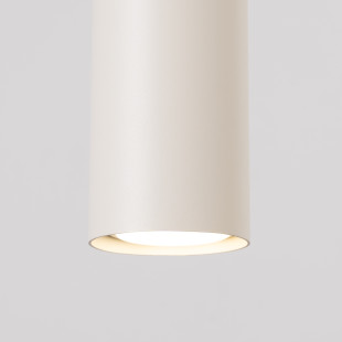 Lampa wisząca Lagos 2 tuby Sollux | Beżowa, nowoczesna