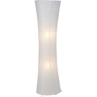 Lampa podłogowa papierowa Becca 35 Biała marki Brilliant