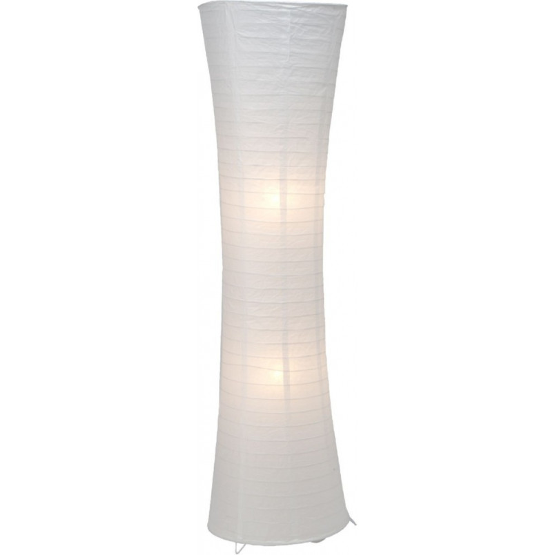 Lampa podłogowa Becca - stylowe oświetlenie w stylu Japandi | Brilliant