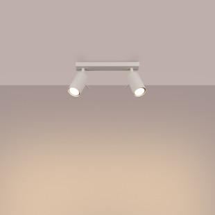 Reflektor sufitowy Ring Long beżowy Sollux - Odkryj minimalizm!