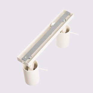 Reflektor sufitowy Ring Long beżowy Sollux - Odkryj minimalizm!