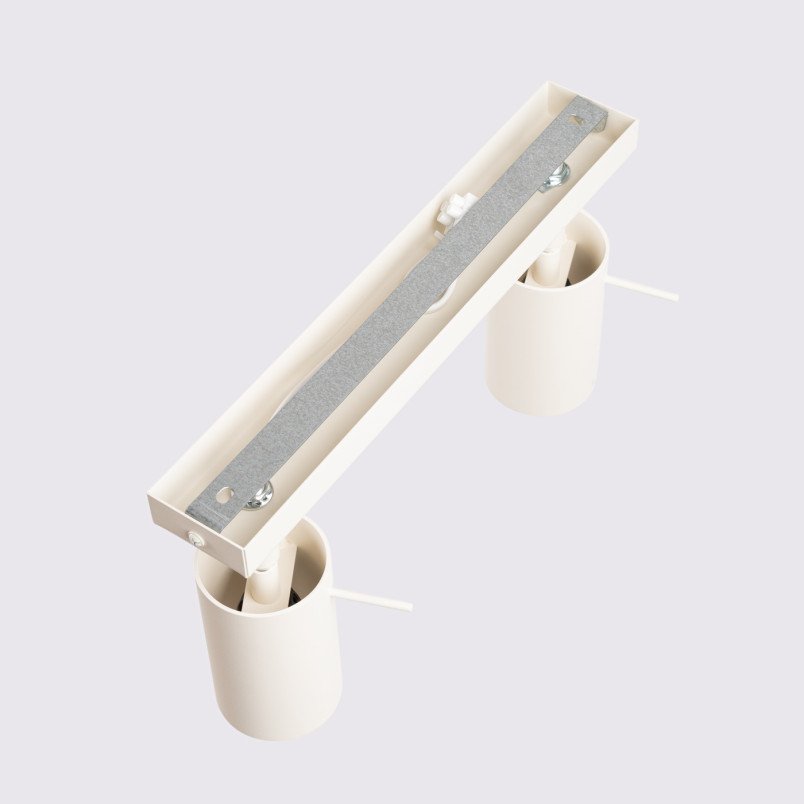 Reflektor sufitowy Ring Long beżowy Sollux - Odkryj minimalizm!