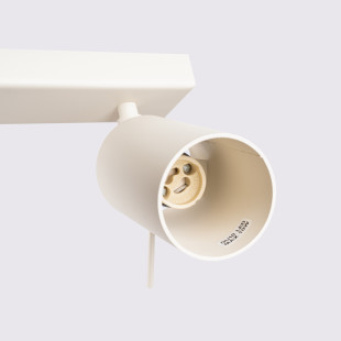 Reflektor sufitowy Ring Long beżowy Sollux - Odkryj minimalizm!