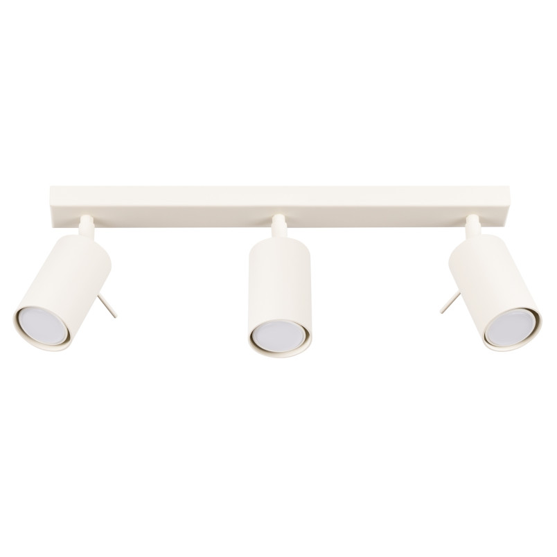 Reflektor sufitowy 3 punktowy Ring Long beżowy Sollux - Sklep Lamp