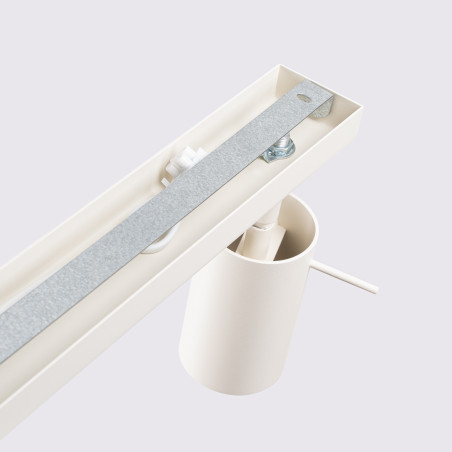 Reflektor sufitowy 3 punktowy Ring Long beżowy Sollux - Sklep Lamp