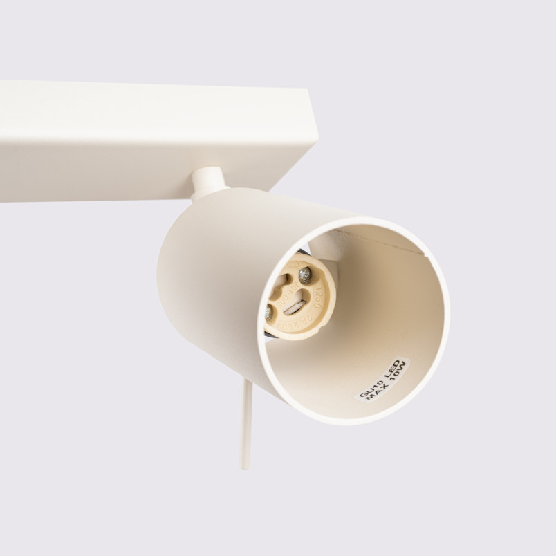Reflektor sufitowy 3 punktowy Ring Long beżowy Sollux - Sklep Lamp