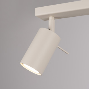 Reflektor sufitowy 3 punktowy Ring Long beżowy Sollux - Sklep Lamp