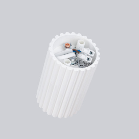 Lampa Karbon biała Sollux - Nowoczesny design | Sklep z oświetleniem