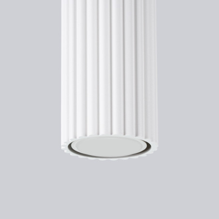 Lampa spot Karbon biała Sollux | Nowoczesny design