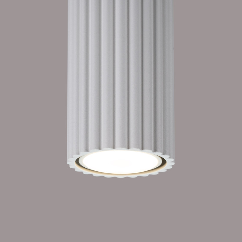 Lampa spot Karbon biała Sollux | Nowoczesny design