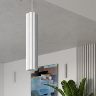Lampa spot Karbon biała Sollux | Nowoczesny design