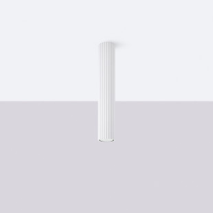 Lampa spot Karbon biała Sollux | Nowoczesny design