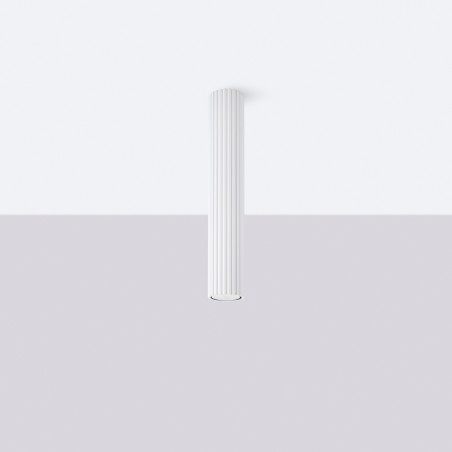 Lampa spot Karbon biała Sollux | Nowoczesny design