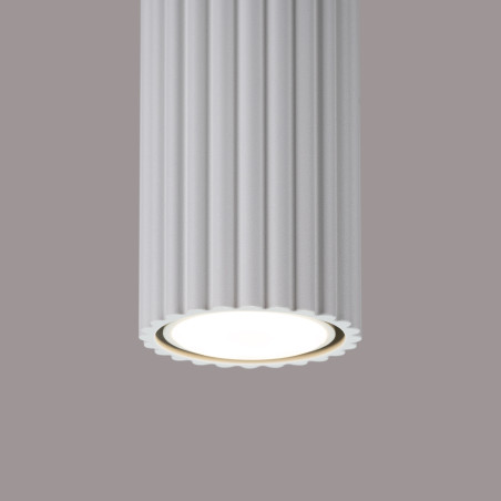 Lampa spot Karbon biała Sollux | Nowoczesny design