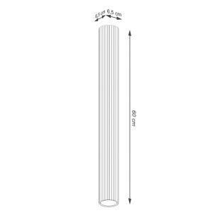 Lampa spot Karbon biała Sollux - nowoczesny design