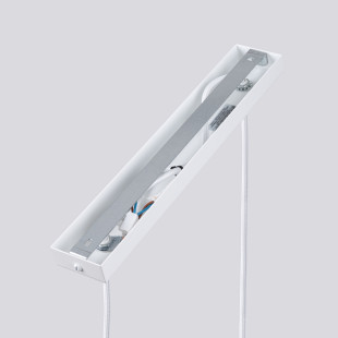 Lampa wisząca Karbon biała - Sollux | Nowoczesne oświetlenie