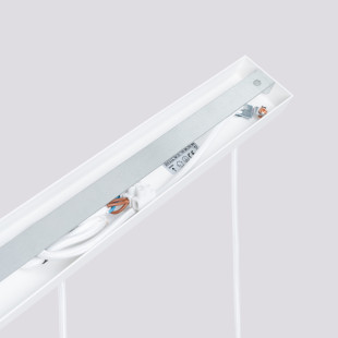 Lampa wisząca Karbon biała Sollux | 3 tuby, 45cm | Sklep z lampami