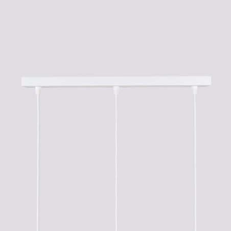 Lampa wisząca Karbon biała Sollux | 3 tuby, 45cm | Sklep z lampami
