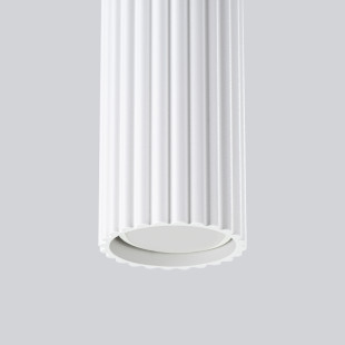 Lampa wisząca Karbon Round Sollux - 3 tuby, biała | Sklep z lampami