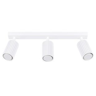 Reflektor 3-punktowy Karbon Long biały Sollux - Sklep Lamp