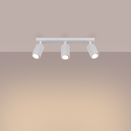 Reflektor 3-punktowy Karbon Long biały Sollux - Sklep Lamp