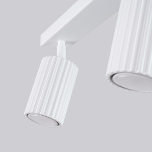 Reflektor 3-punktowy Karbon Long biały Sollux - Sklep Lamp