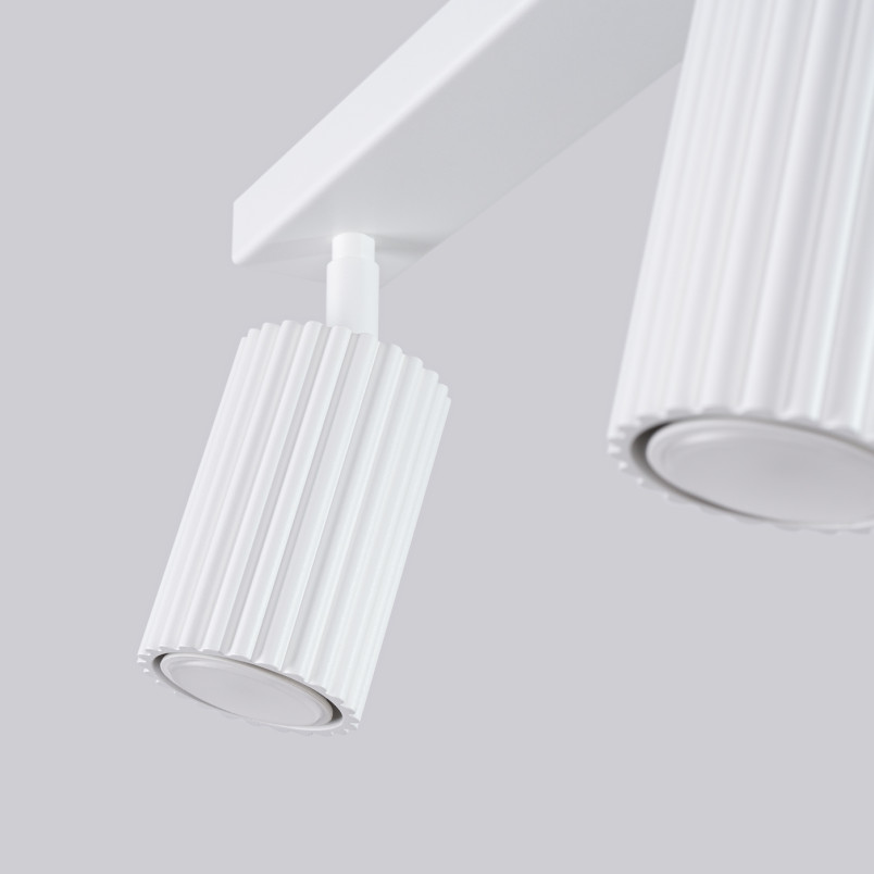 Reflektor 3-punktowy Karbon Long biały Sollux - Sklep Lamp