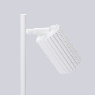 Lampa biurkowa Karbon biała Sollux | Minimalistyczny design