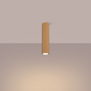 Lampa spot Karbon złota Sollux - nowoczesny design | Sklep