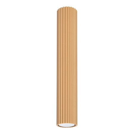 Lampa spot Karbon - Złota tuba Sollux | Nowoczesne oświetlenie